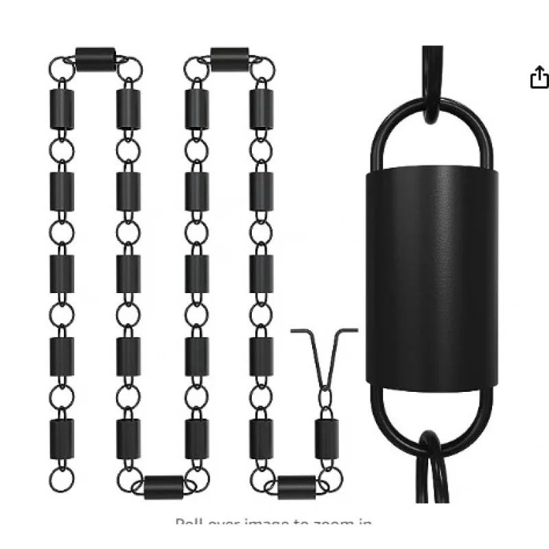 Kebida Villa Aluminum Alloy Rain Chain Temple Water Guide Chain Garden Park Pure Copper Drainage Chain Factory Direct Sales