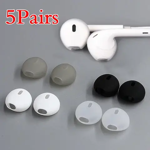 1/2/5Pairs Anti Slip 실리콘 이어 버드 커버 범용 유선 무선 헤드폰 Airpods Eartip 용 Anti-lost Protector 이어 캡 1/2/5Pairs Anti Slip 실리콘 이어 버드 커버 범용 유선 무선 헤드폰 Airpods Eartip 용 Anti-lost Protector 이어 캡
