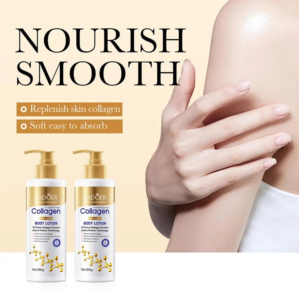 Collagen Milk Bleaching Face Body Cream Whitening Cream Lotion Care Body Lightening Cream Skin Body Whitening Skin Moisturi T0F3