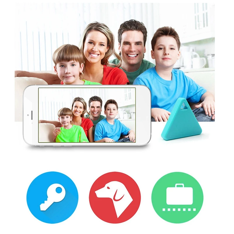 【Must-Haves】GPS Mini Tag Smart Tracker Bluetooth Carteira Localizador de chave Alarme Pet Child