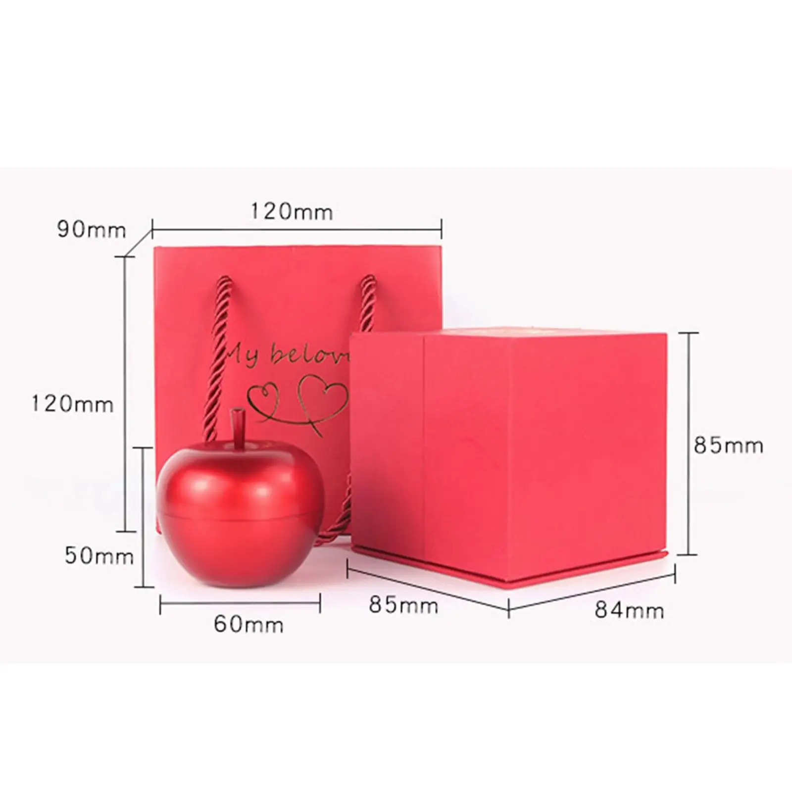 Small Organizer Box Multifunction Holiday Gift Box Modern for Earrings Gifts