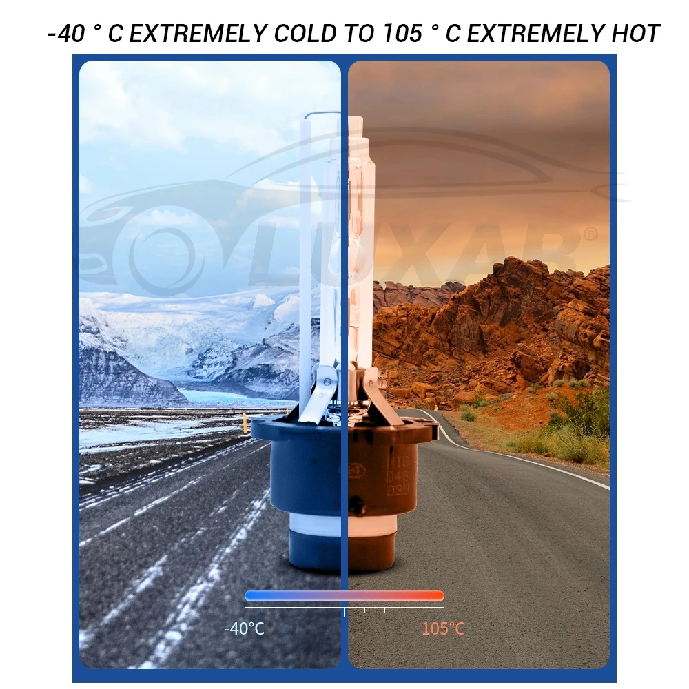 Mini HID زينون D1S D2S D3S D4S D8 LED مصابيح السيارة الأمامية Canbus 4.3K 5K 6K 8K 10K 12K أضواء السيارة D1R D2R D3R D4R 1:1 التوصيل والتشغيل