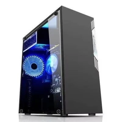 In‑Stock Desktop Gaming Shell, ATX Motherboard Supported, Full Clear Side Window, Front USB 3.0 Interface
