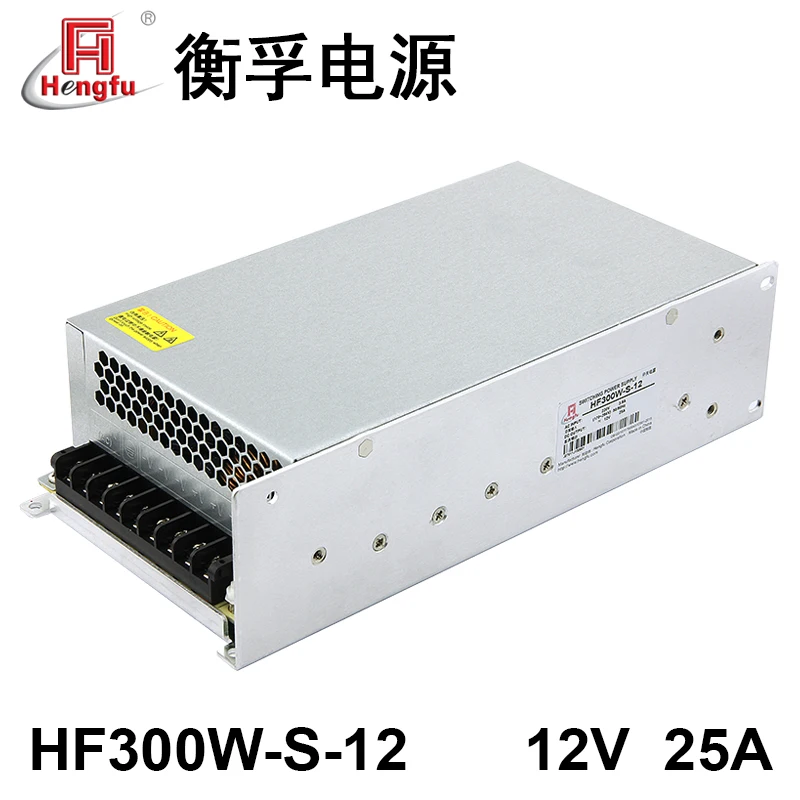 

Hengfu HF300W-S-12 Aapter Charger DC12V 25A Singel-Channel Output Switching Power Charger