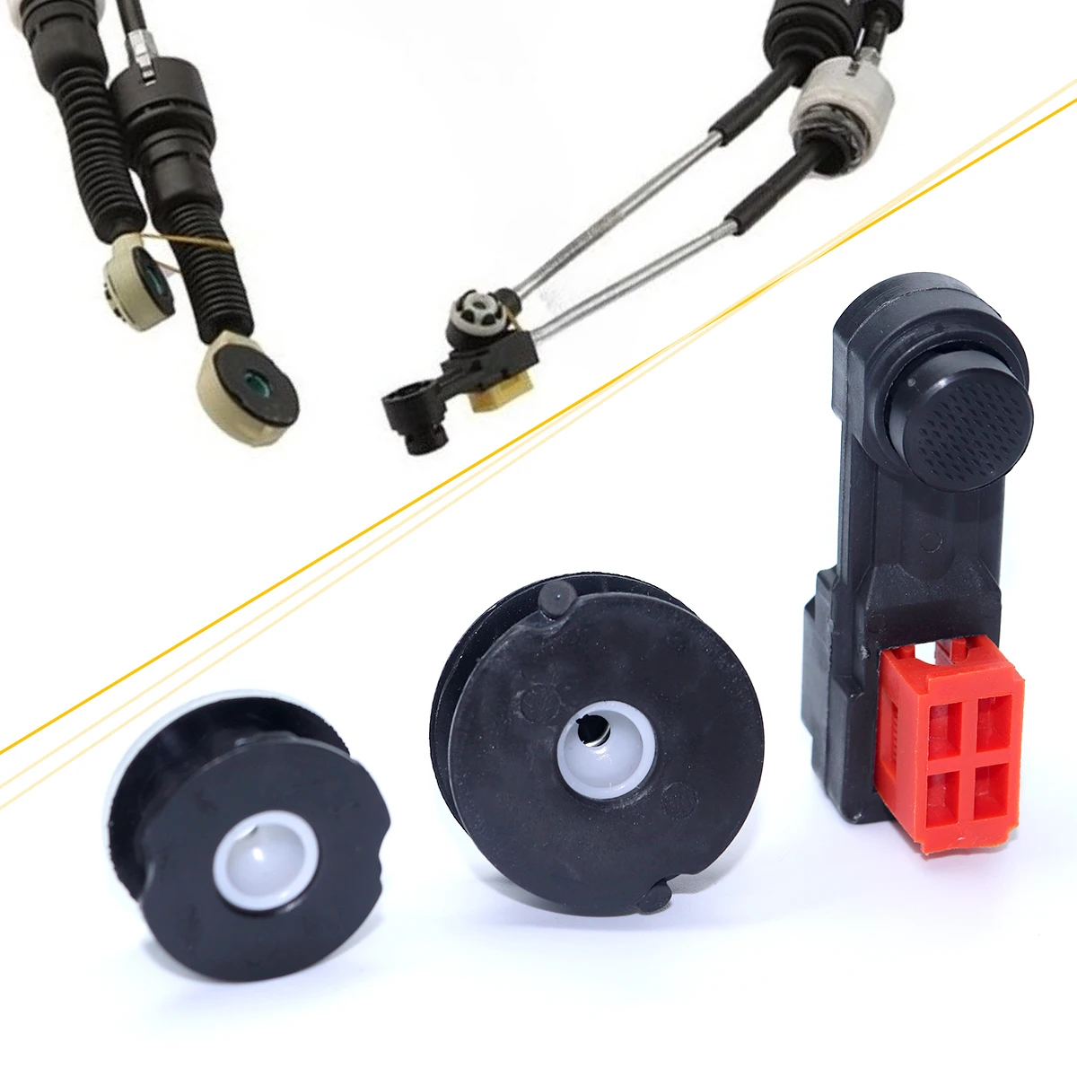 

Transmission Repair Rubber Sleeve Kit Gear Shift Lever Linkage Bushing Replacement For Renault MEGANE III CC FLUENCE Manual Car