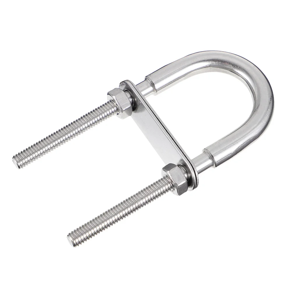 

Stainless Steel U Bolts 304 U Shaped Tube Clamps For Automotive Plumbing Industrial Machinery Construction Fasteners