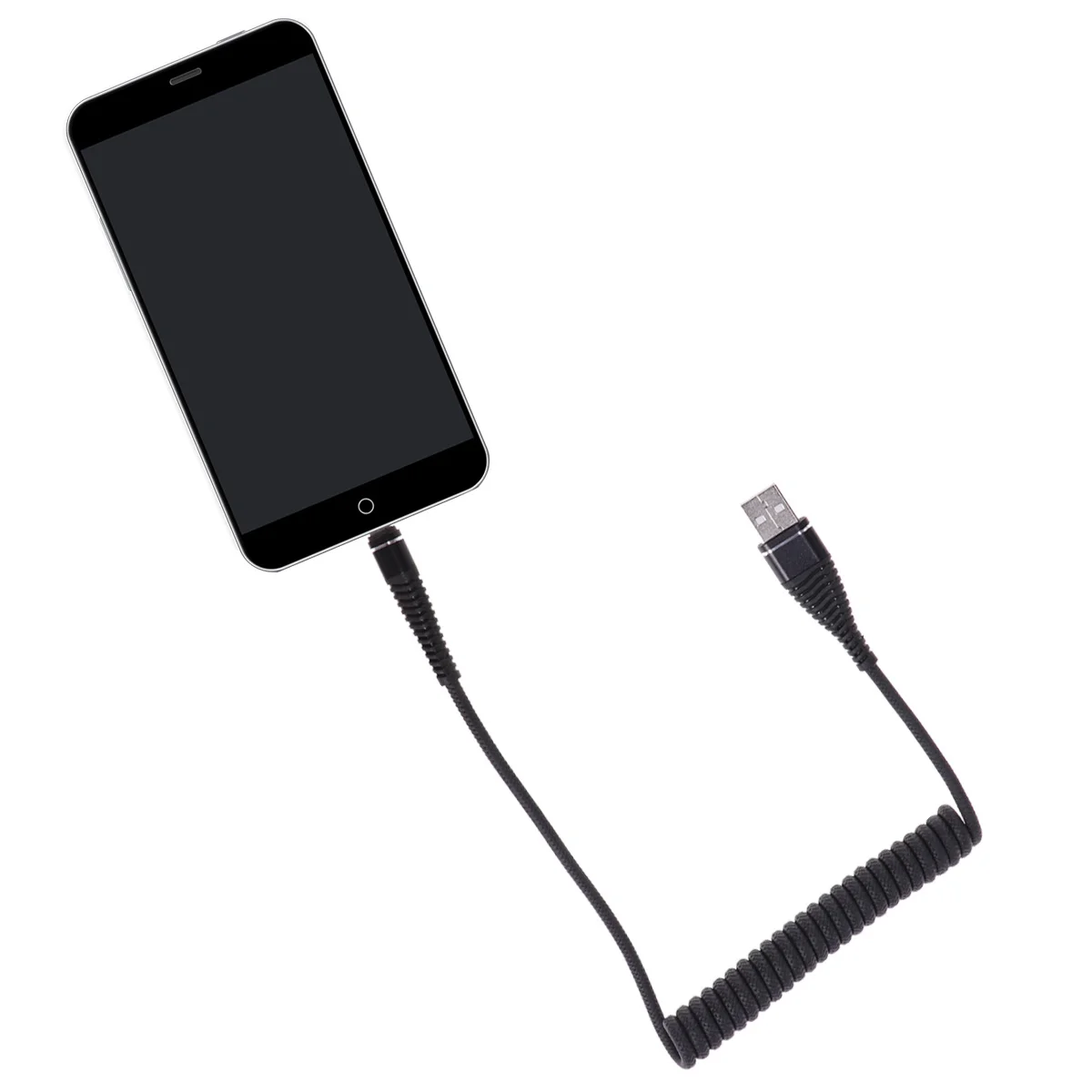 

Telescopic Mobile Phone Charging Cable Portable USB Data Line for Type-C Backup Files Transfer Pictures