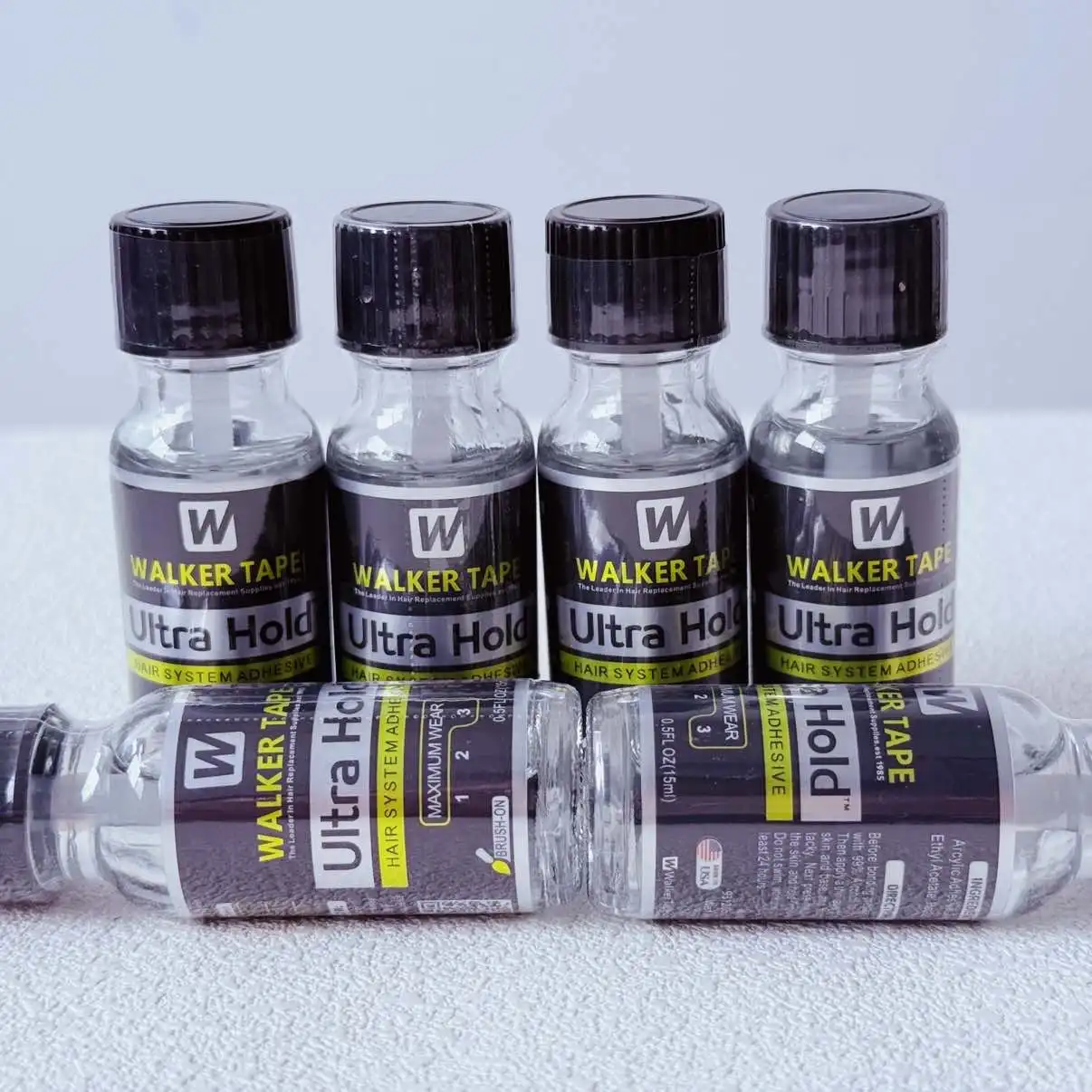0.5FL OZ Ultra Hold Lace Glue Waterproof Lace Front Wig Glue Transparent Wig Adhesive Hair Bonding Glue For Hairpiece Toupee