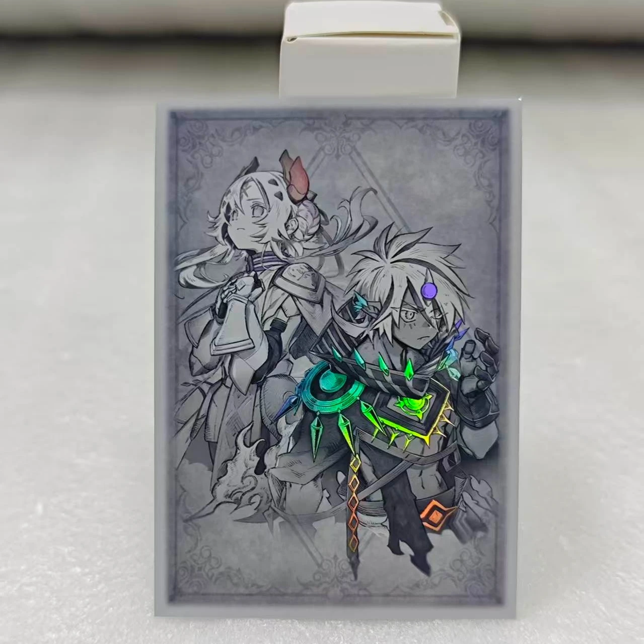 Yugioh Incredible Ecclesia, the Virtuous & Fallen of  Albaz Card Sleeves Yu-Gi-Oh! TCG Cards Deck Box Pu Leather Collection Box