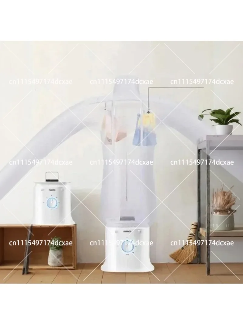 Portable Clothes Dryer Hot Air Shirt Ironing Cordless Dehumidifier Handheld Fabric Care