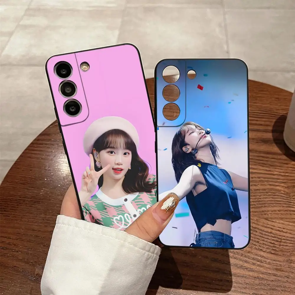 Singer Kim Chaewon Phone Case For Samsung S26 S24 Ultra S25 S23 Fe S22 S20 S21 A57 A17 A37 A16 A54 A34 A24 A53 Back Cover