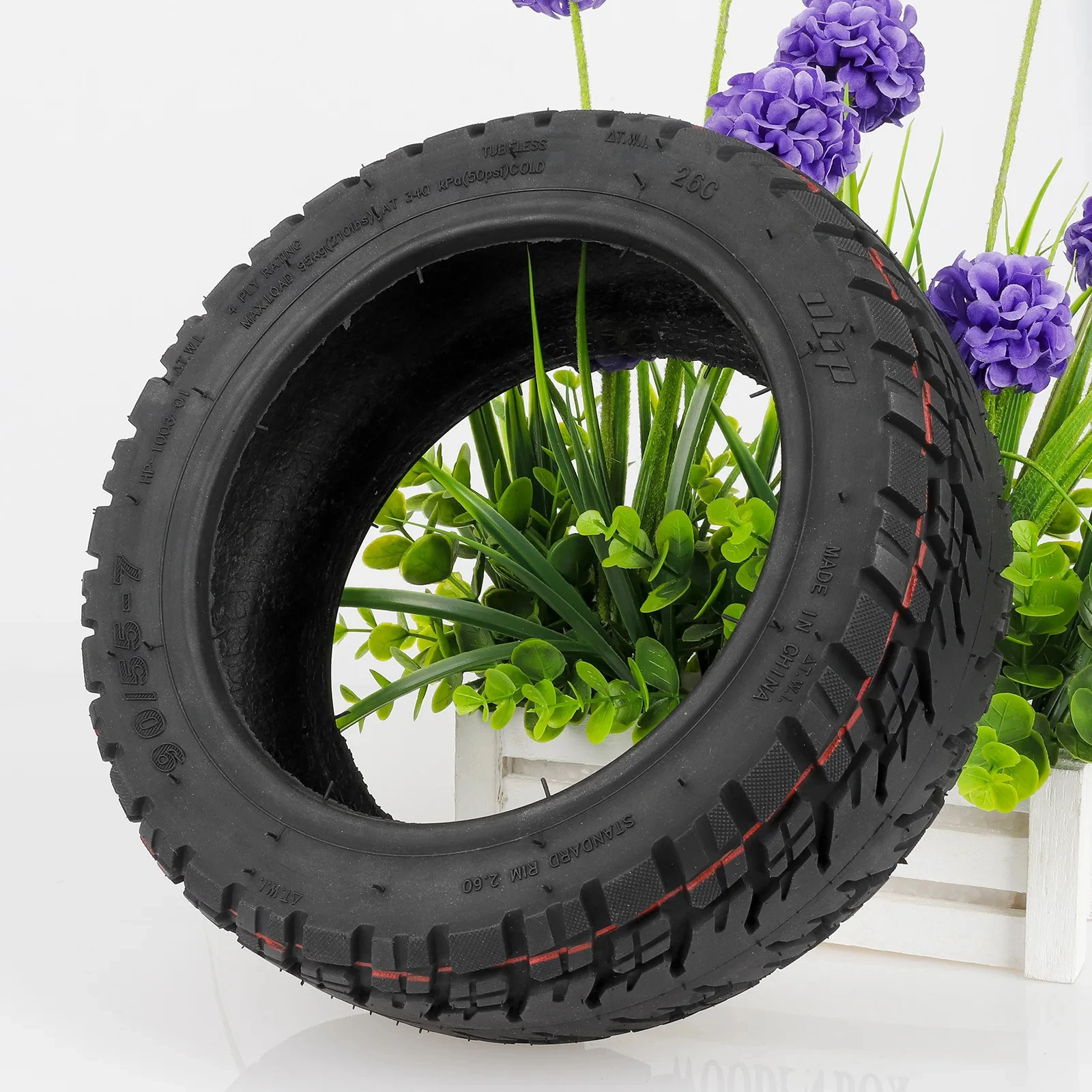 Ulip 11 Zoll 90/55-7 Off-Road Tubeless Reifen verschleißfest für Segway GT1 GT2 Elektroroller Reifen verdicken Teile