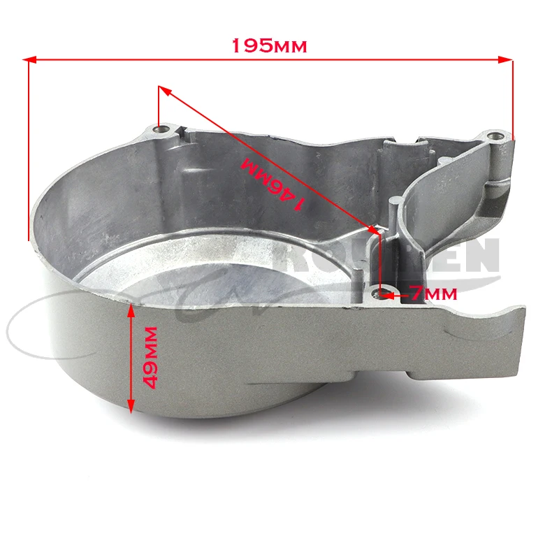 Motorcycle ALLOY ALUMINUM ENGINE COVER For Honda XR CRF50 70 125CC ATV LIFAN LF YX 110 Dirt Pit Bike Motorcross Moto Accessories