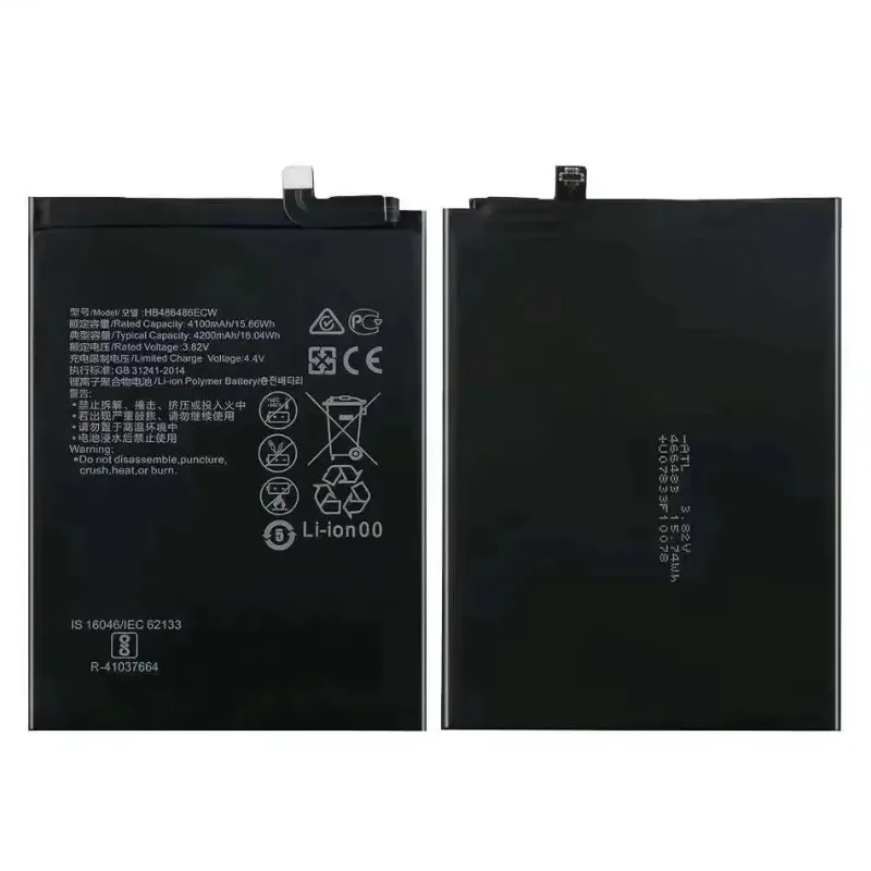 HB486486ECW Battery For Huawei P30 Pro/Mate 20 Pro Mate 20 RS Mate 20 X 5G EVR-N29 LYA-L09 LYA-L0C LYA-L29