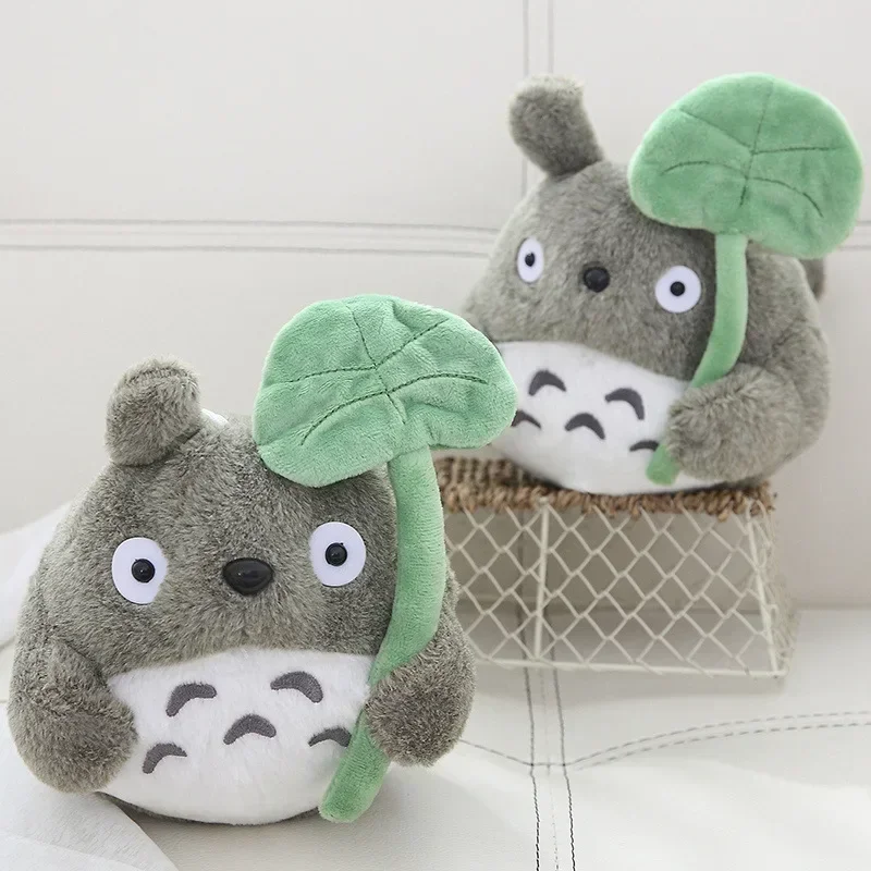 HOTSALE ---New Plush Doll 22cm Cartoon Cute Doll Lotus Leaf Totoro Doll Plush Toy Cat Doll Children's Christmas Gift view 2