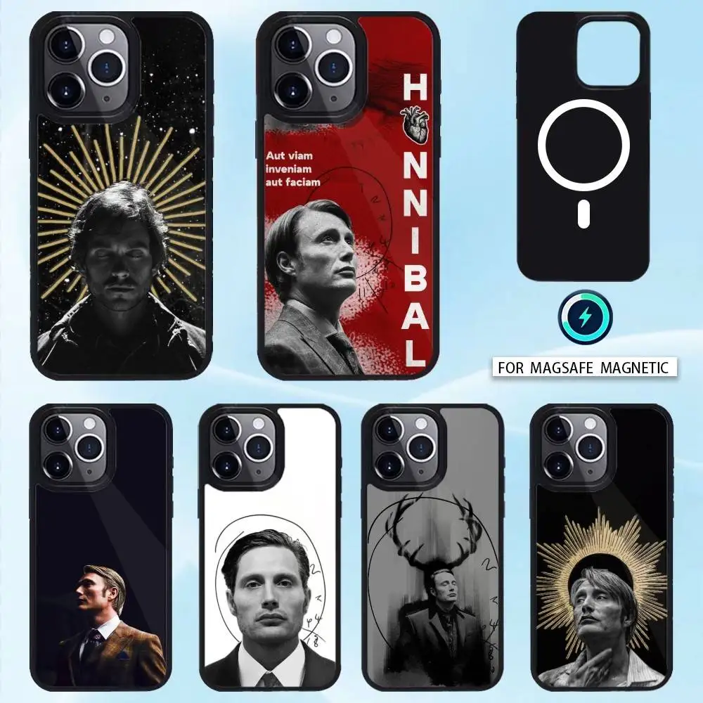 

Hannibal Will Graham Phone Case For iPhone 16,15,14,13,12,Pro,Max For Magsafe Magnetic Wireless Charging