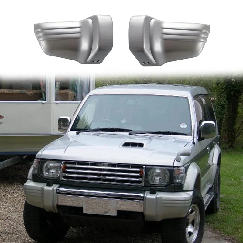 Front Right Bumper Corner Kit Without Holes For Mitsubishi PAJERO / MONTERO MK2 V33 1990-2000