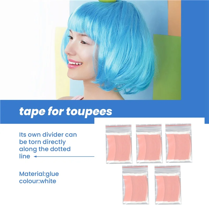 

YCOC-180Pcs Super Strong Duo-Tac Wig Double Tape Adhesive Extension Hair Strips For Toupees/Lace Wig Film Slitting Line, Durable