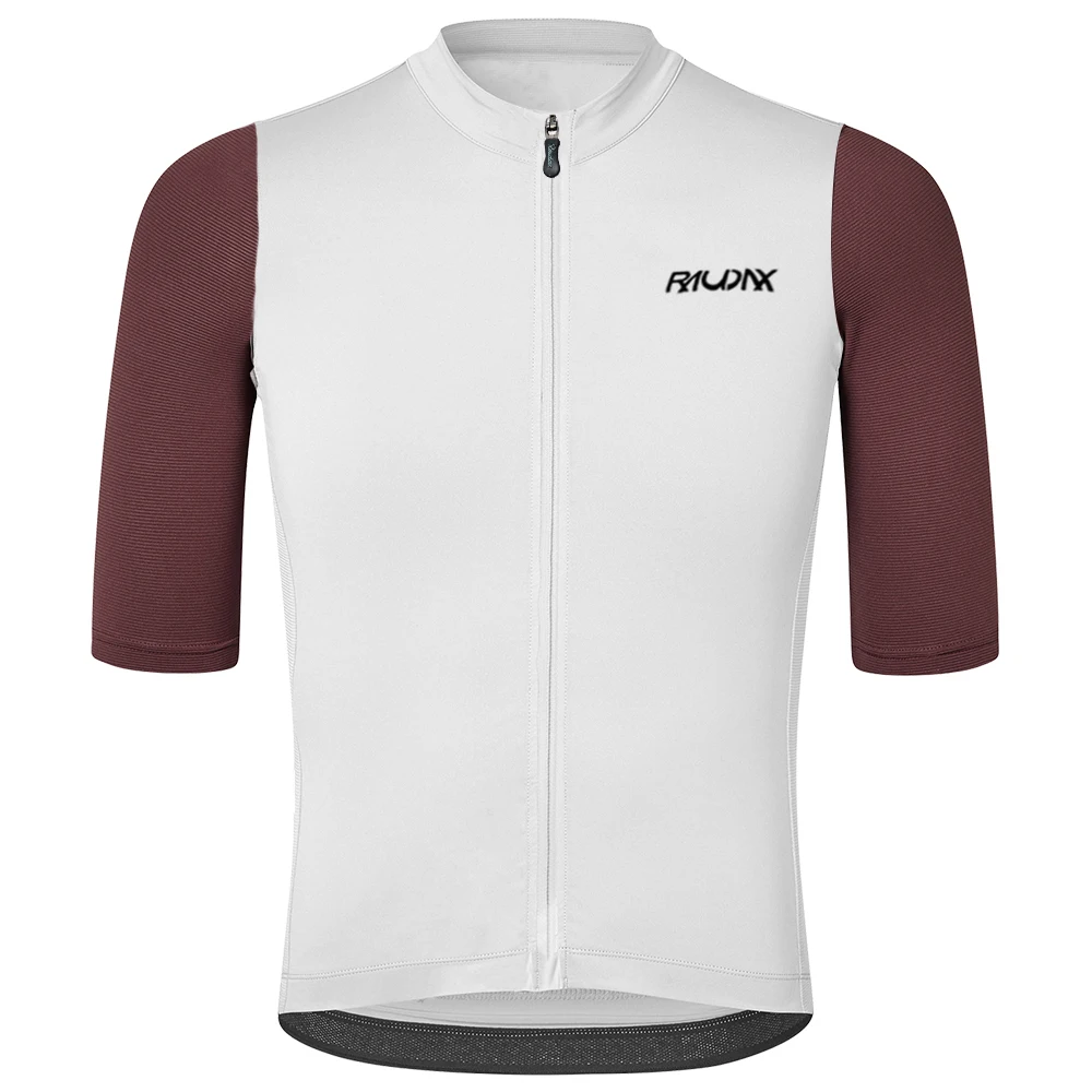 Raudax Zweifarbige Fahrradtrikots Unisex Fahrradbekleidung Bike Maillot Sport Langarm Ropa Hombre Fahrradshirts – Detail 12