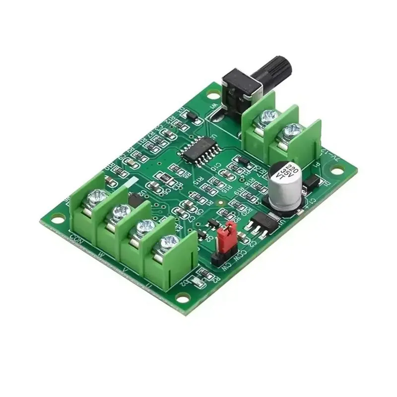 ABFN-DC 7V-12V Brushless Motor Drive Board 7V-12V Brushless DC Motor Driver Controller Board For Hard Drive Motor 3/4 Wire