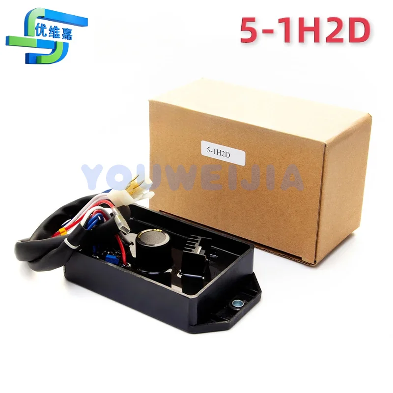 5-1H2D 2KW 3KW AVR Generator Automatic Voltage Regulator Stabilizer Adjustment Board 220V For Generator Parts 250v/220uf