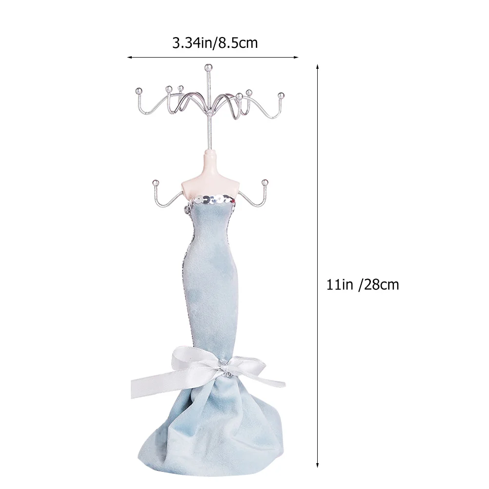 Jewelry Stand Necklace Holder Earring Display Stand Jewelry Display Rack For Craft Shows Retail Store Home Use