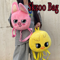 221styles Skzoo Plush Toys Stray Wolf Cartoon Stuffed Animal Plushies Doll Kawaii Character Plush Doll Companion for Adults Fans