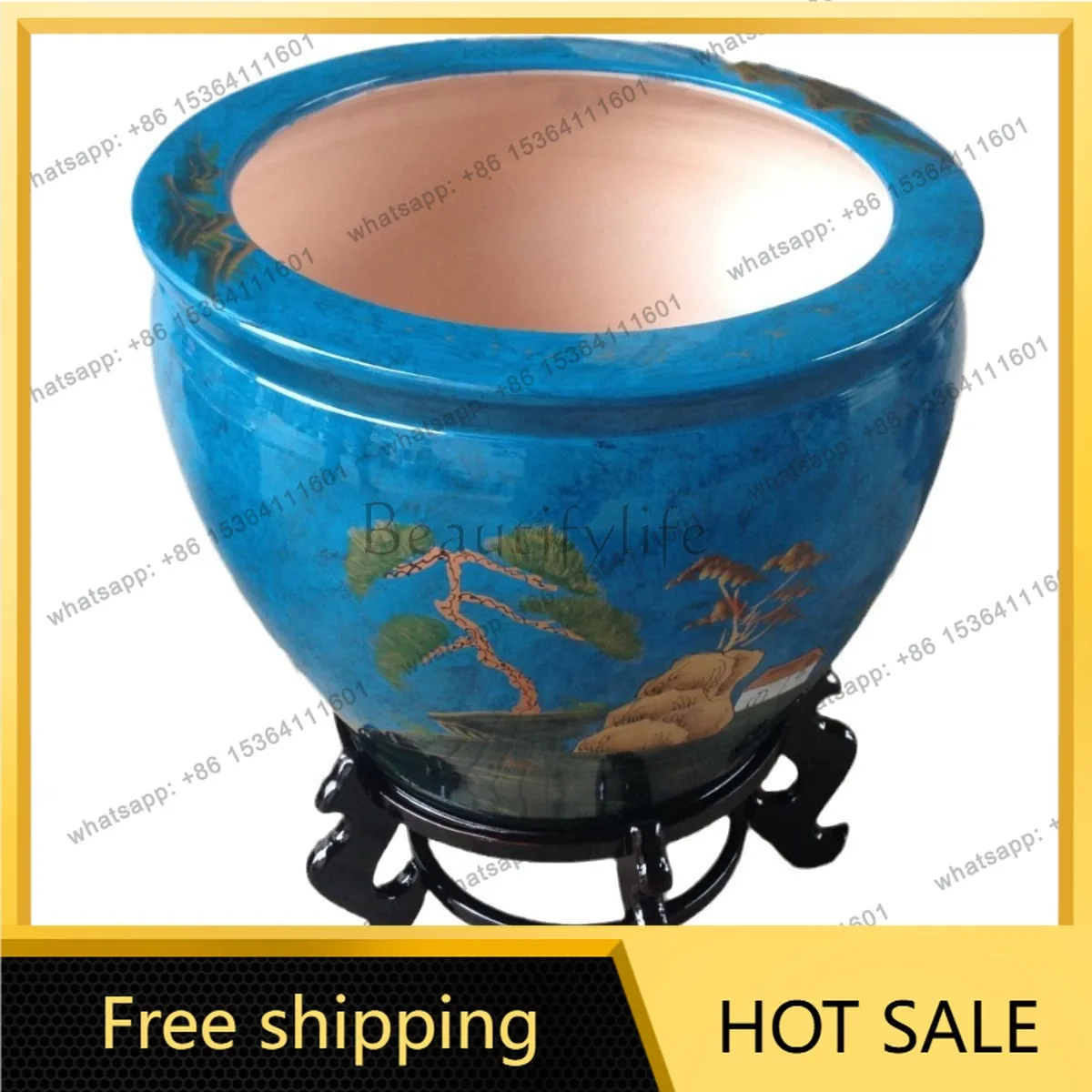 Zj. Decorative Utensils Vases Fish Tanks Art Storage Jars