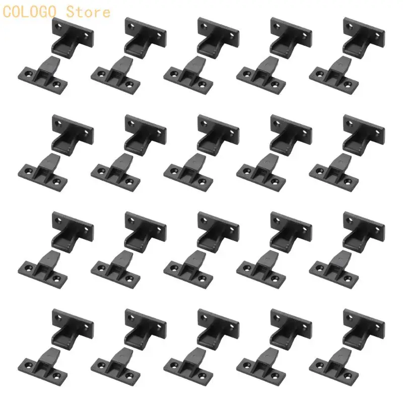 Trim Mounting Fastener Set L Shaped Plastic Panel Fittings 20 Pack for Roman Column Repair and Fitting Home Use D0LD