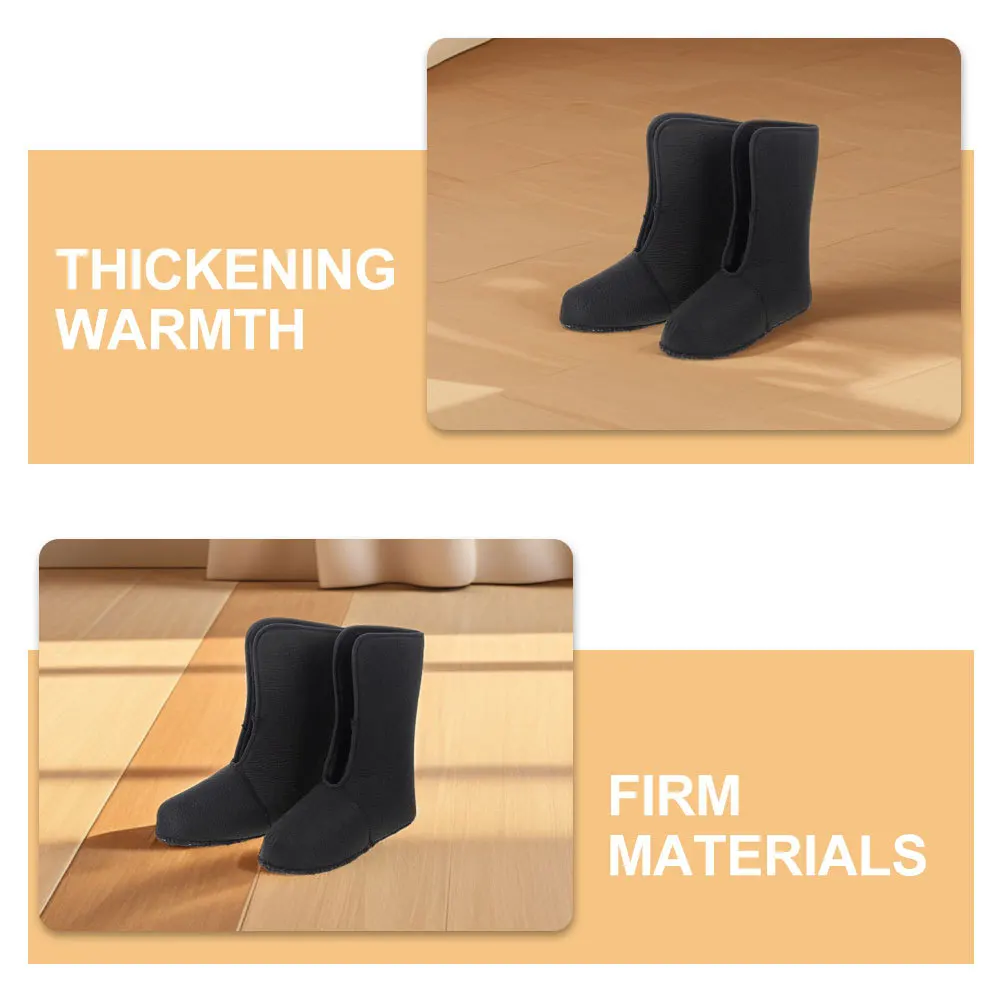 1 زوج الذكور المطر التمهيد بطانات سميكة معزول استبدال حجم 45 الشتاء المشي لمسافات طويلة في الهواء الطلق الدافئة مريحة انفصال مقاوم للماء