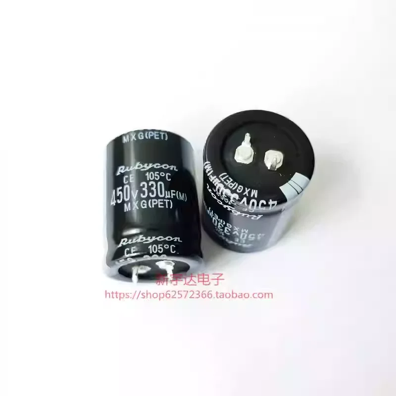 5-50PCS 450V 330UF 30x30 Ruby MXK Ultra Miniature 330UF 450V Original Electrolytic Capacitor