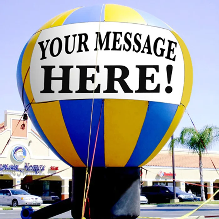 Gorąca Wyprzedaż: Personalizowane Gigantyczne Nadmuchiwane Balony Reklamowe na Ziemię