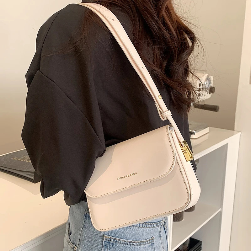 Summer Small Square Bag 2024 Women\'s New Simple Single Shoulder Crossbody Bags Temperament  Elegant Handbags Korean Popular