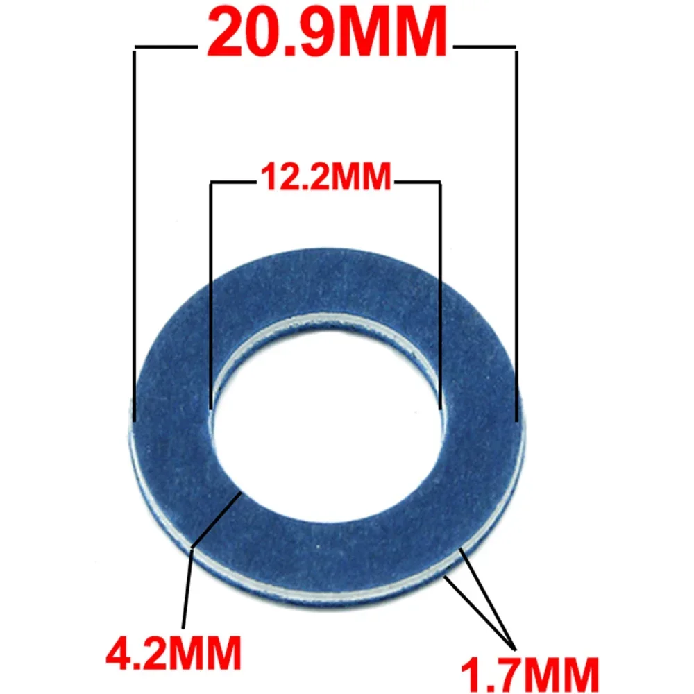 For Toyota 4Runner N190 N180 1995-2009 Hilux SW4 90044-30281 Oil Drain Sump Plug Washer Gasket Seal Car Spare Parts Repair Kit