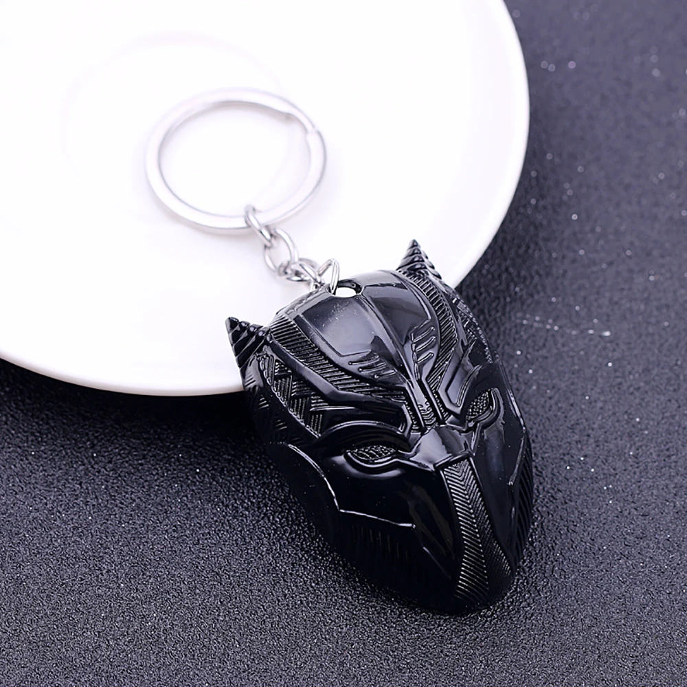 Disney Movie Avengers Superhero Keychain Pendant Trendy Spiderman Keyring Fashion Iron Man Key Holder Gifts For Fans Friend