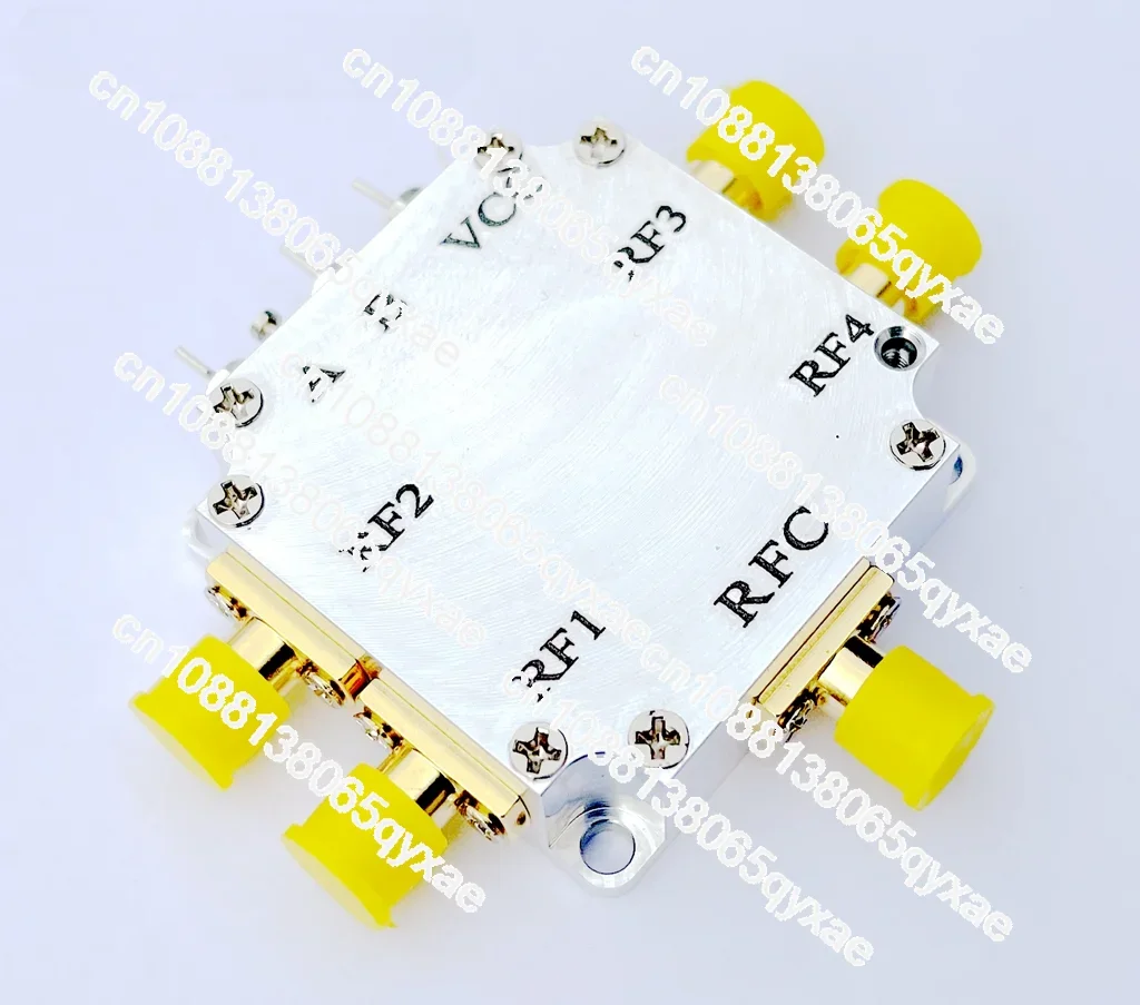 SP4T All Quad RF Electronic Switches 1M-3GHz Broadband Wide Height Isolation Low Insertion Loss