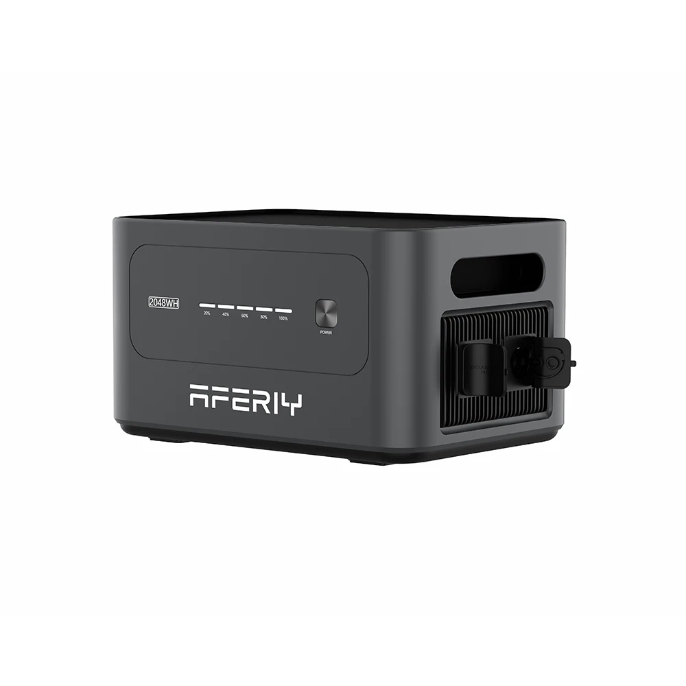 Aferiy Brand AF-P280-B 4-fach 2048Wh LiFePO4 Hochleistungs-Solargenerator-Ersatzpakete, erweiterbares Batteriespeichersystem