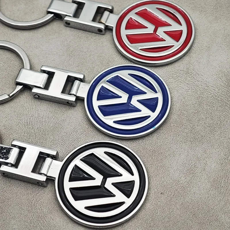 

Металлический брелок с логотипом VW для автомобилей Volkswagen GTI, R-Line, Polo, T5, Golf, Passat, Scirocco, Beetle, Tiguan