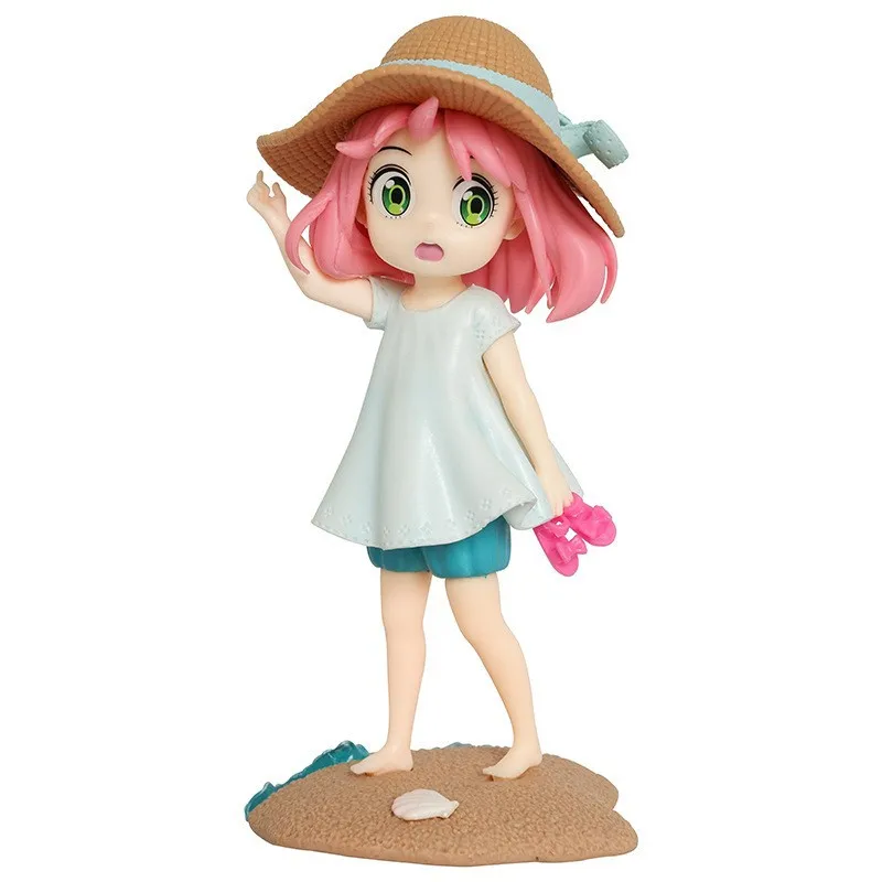 GK Spy Family Summer Festival Ania Handmade Beach Summer Decoration Model Ania Surrounding Anime