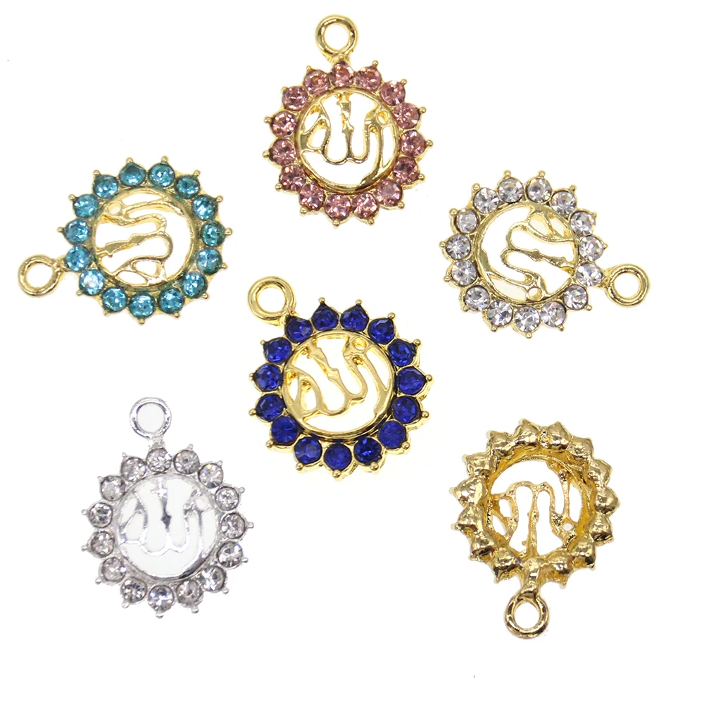 3 teile/los Vergoldet Muslim Islamischen Baby Pins Strass Kinderwagen Sicherheitsnadeln Mit Schlaufen für Neugeborene Geschenk Schmuck Machen – Detail 26