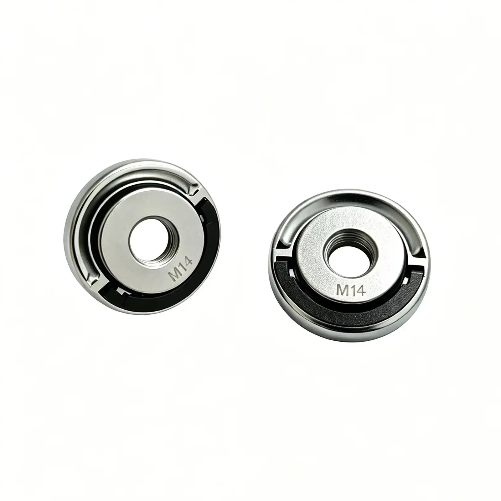 M14 Angle Grinder Quick Release Self-Locking Grinder Pressing Plate Flange Nut Power Chuck for Replacement/Fixing Cutting Discs
