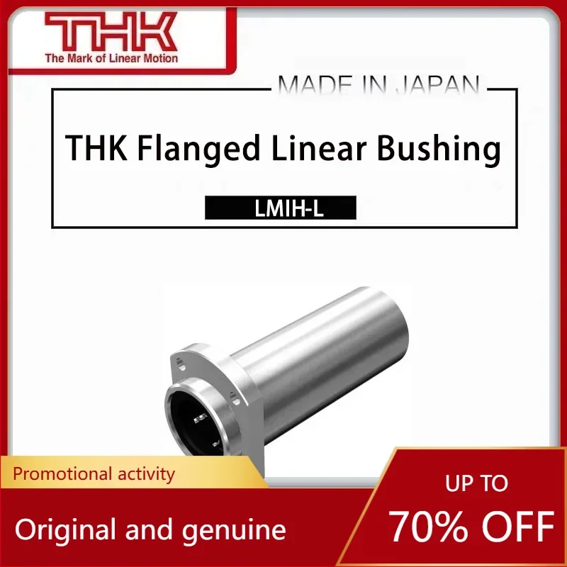 original-new-thk-linear-bushing-with-cut-flange-lmih-lmih25l-lmih25luu-linear-bearing