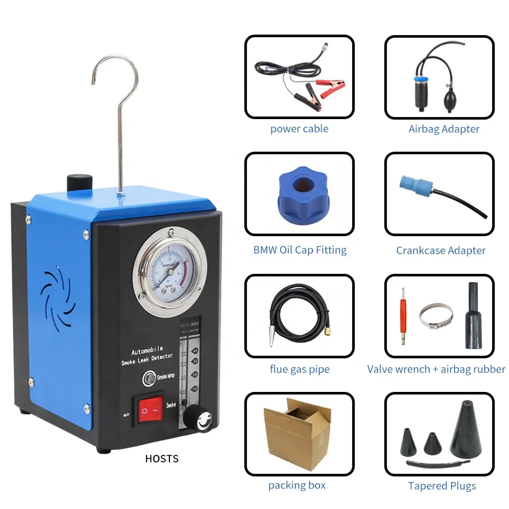 Wholesale Automotive Vacuum Smoke Leak Detection Analyzer Battery-Powered Diagnostic Tools for Multiple Systems