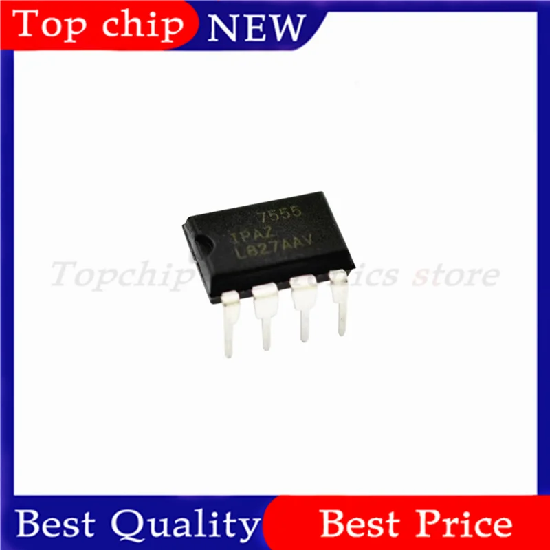 10pcs ICM7555IPAZ DIP-8 ICM7555 DIP 7555 ICM7555IPA DIP8