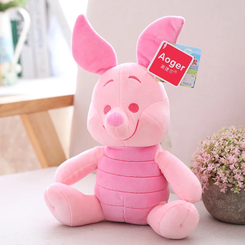 Disney Winnie the Pooh Piglet Plush Toy Cartoon & Cute Stuffed Doll Soft and comfortable Kawaii Birthday Gift Girl