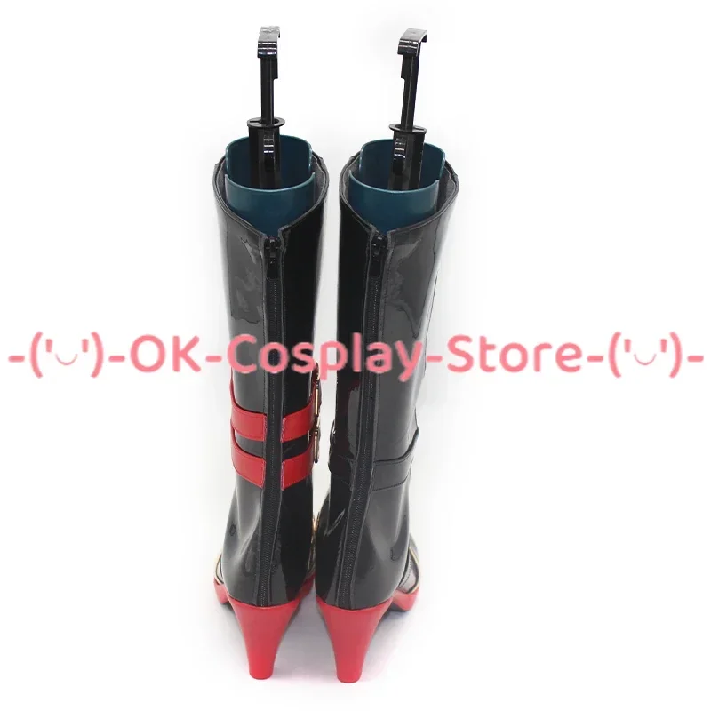 [حسب الطلب] لعبة نو كرنفال أستر تأثيري أحذية أنيمي لعب الأدوار الدعامة هالوين كرنفال عطلة حفلة بولي Leather الجلود خنجر التمهيد