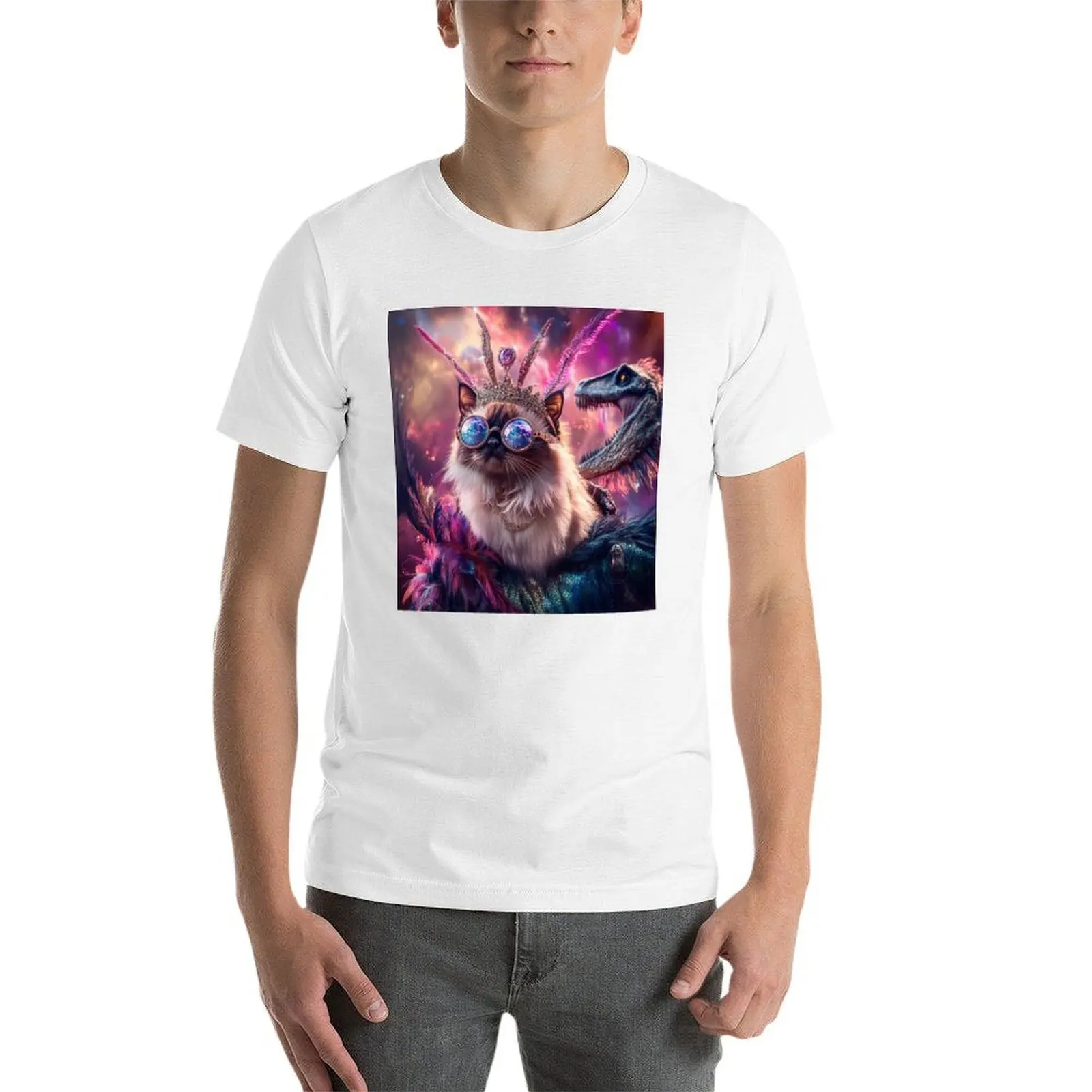 تي شيرت دونات آند مونغو تي شيرت رجالي مصمم تي شيرت قطني أسود عادي للرجال حزمة تي شيرت #4