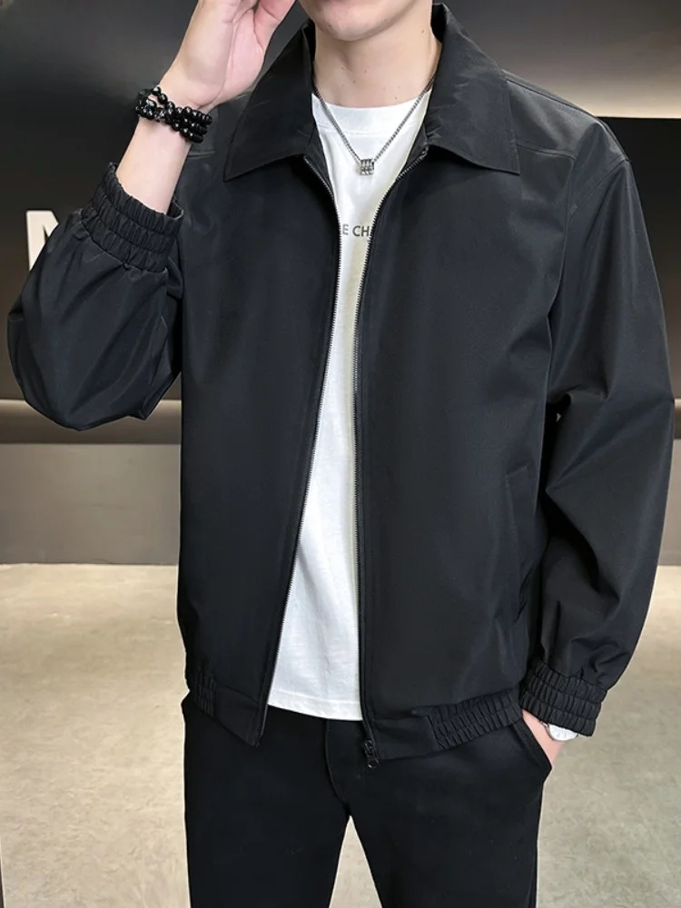 

Мужская куртка Paul New с воротником-стойкой, весенне-осенняя, повседневная, спортивная, ветрозащитная, модная, для молодежи и мужчин среднего возраста