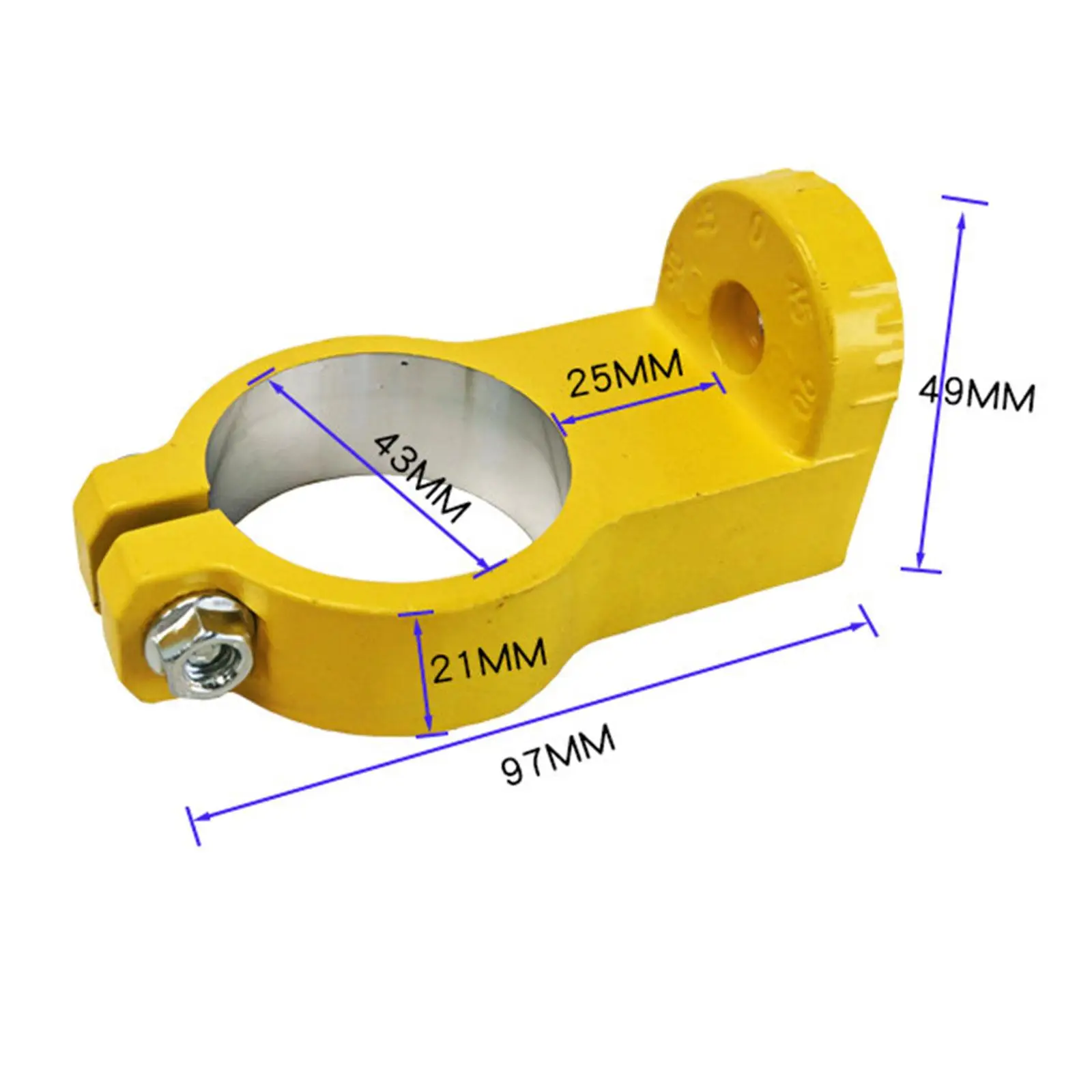 Drilling Press Floor Stand Clamp Professional Adjustable Mounting Base for Table Drilling Machine Setup