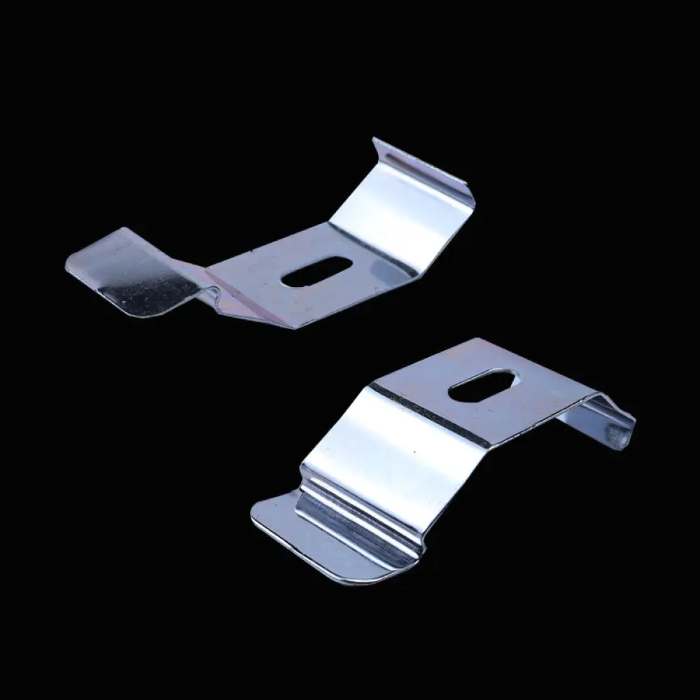 Galvanized Spring Clip Curtain Hanging Hardware Roller Blind Shutter Accessories Durable Metal Support Fastener Bracket